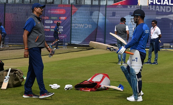 Ravi Shastri and MS Dhoni | GETTY