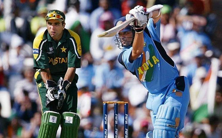 Sachin Tendulkar scored an amazing 98 against Pakistan in 2003 World Cup | Getty