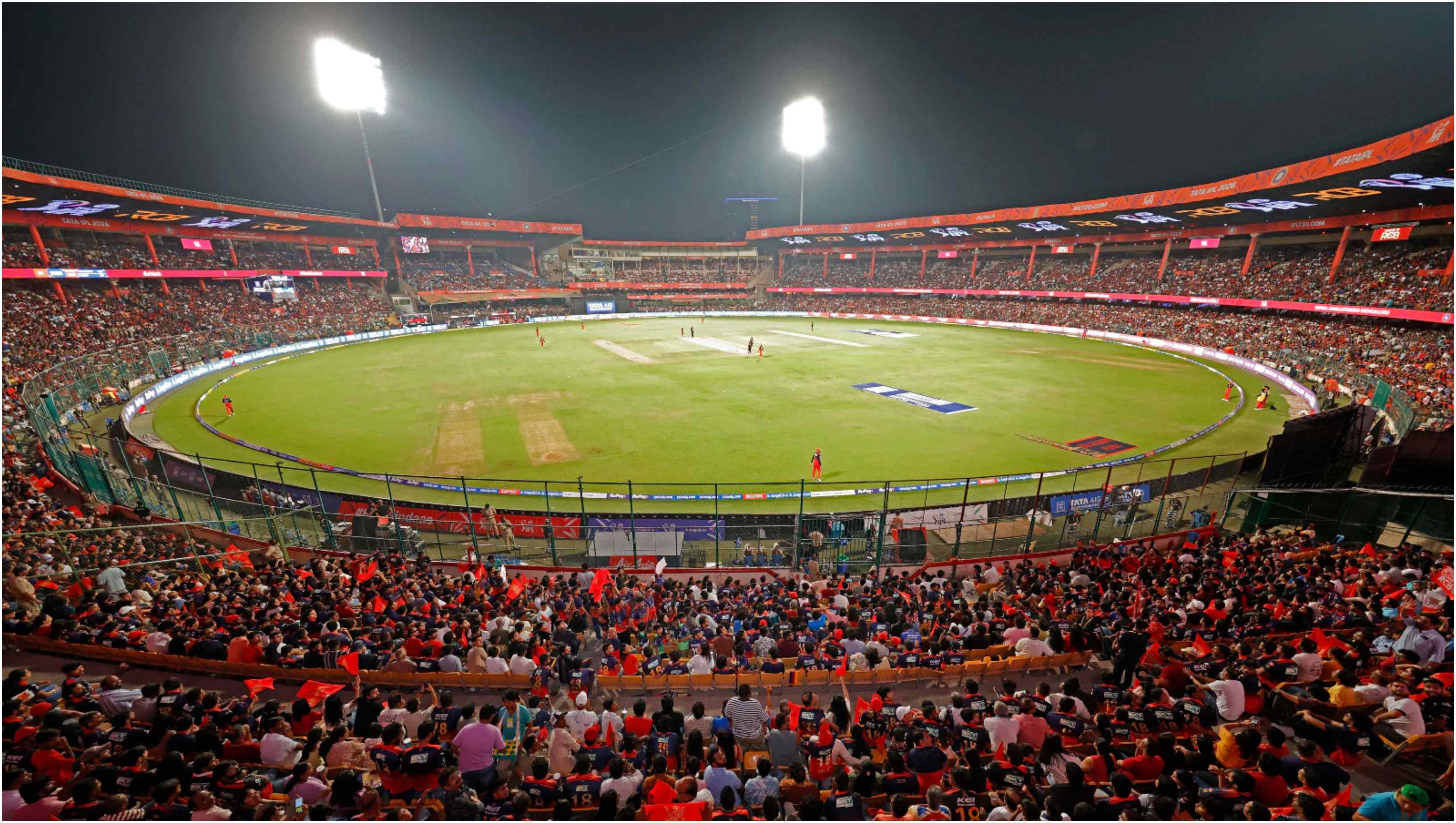 Chinnaswamy Stadium hosted RCB's five home games this season | BCCI