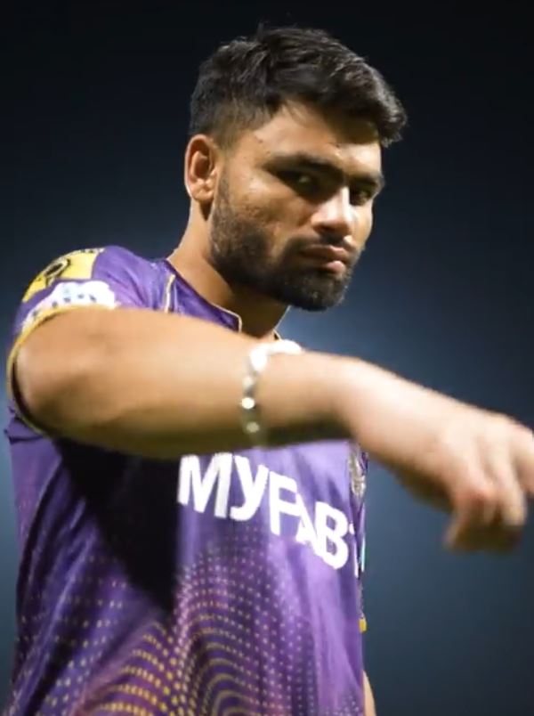 Rinku Singh in jersey launch video | KKR