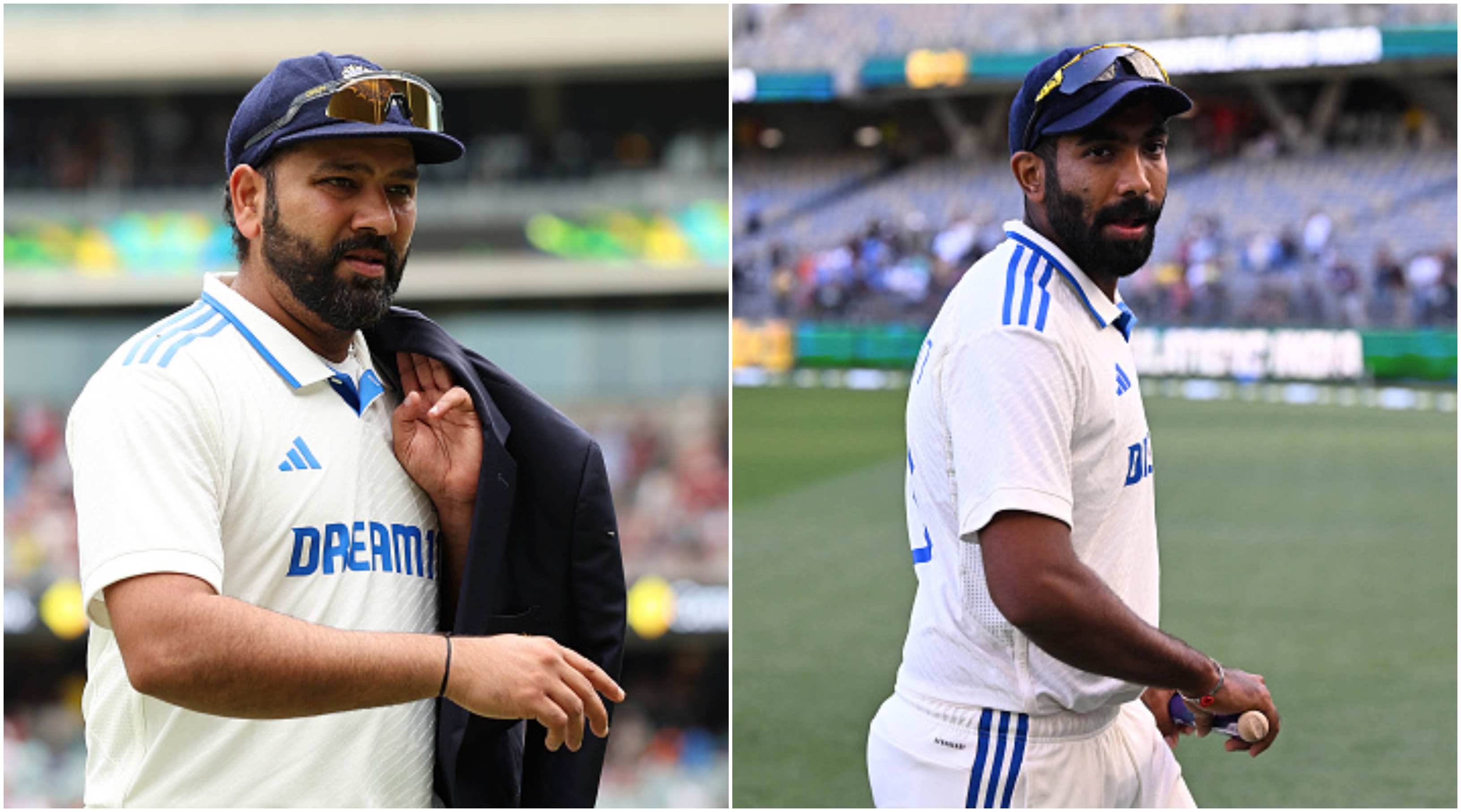 Rohit Sharma and Jasprit Bumrah | Getty