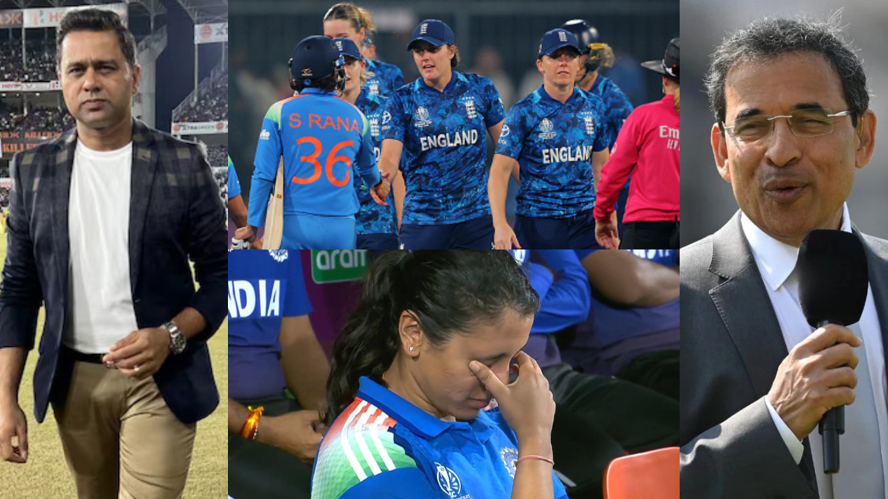 CWC 2025: Cricket fraternity reacts as India Women bottle easy chase against England; lose by 4 runs