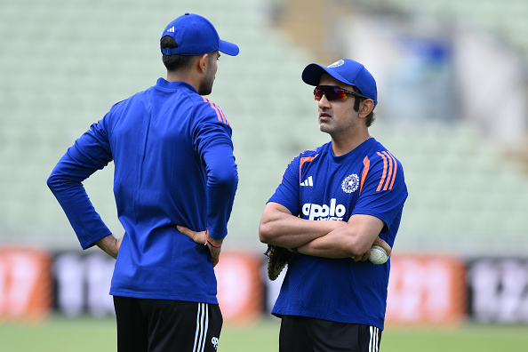 Gautam Gambhir and Shubman Gill | Getty