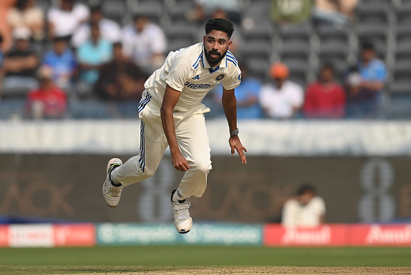 Siraj bowled just 11 overs in Hyderabad Test against England | Getty