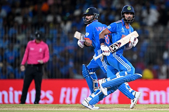 Virat Kohli and KL Rahul starred in India's run chase | Getty