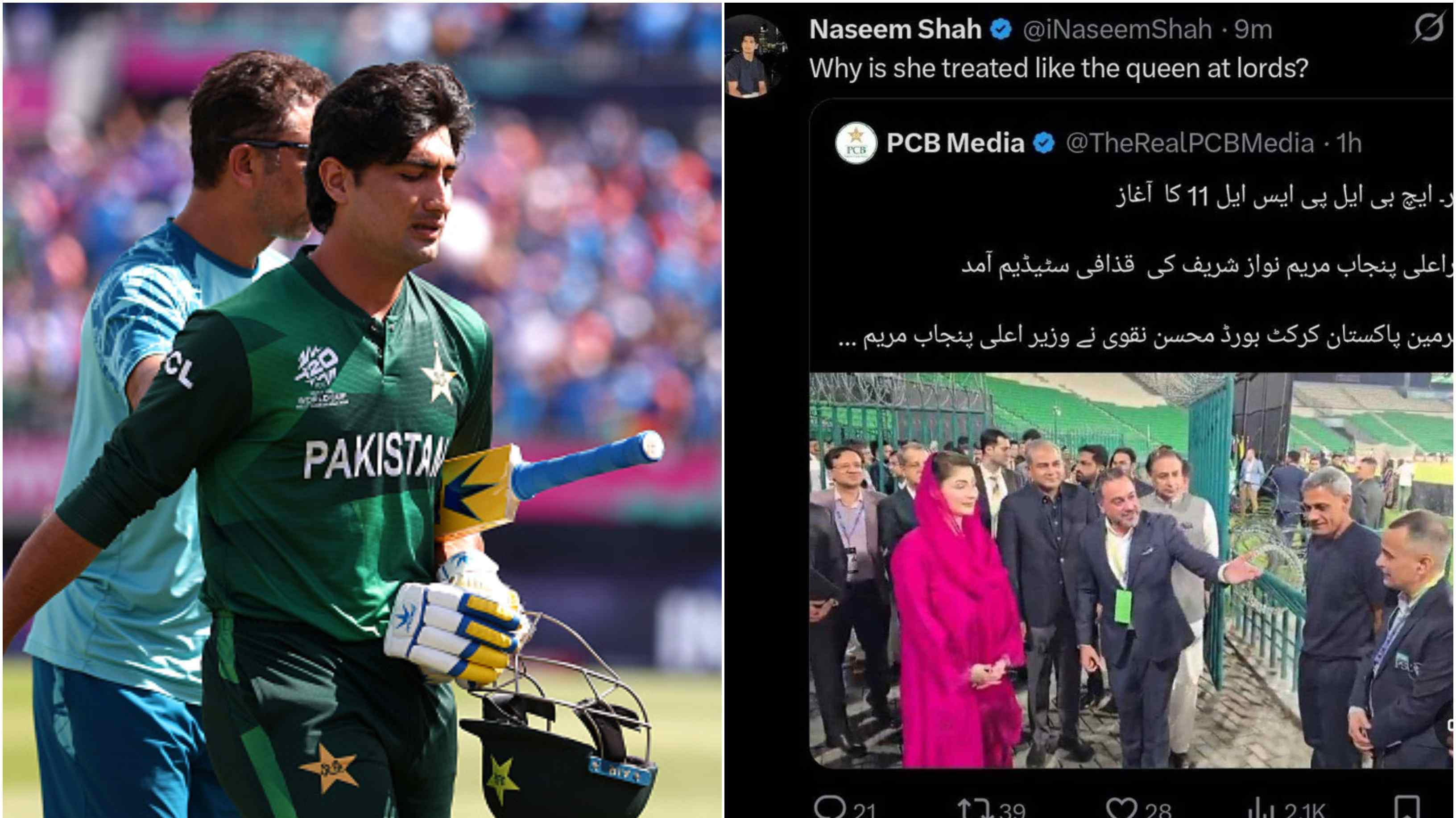 Naseem Shah slapped with PKR 20 million fine over controversial tweet about Pakistan politician Maryam Nawaz