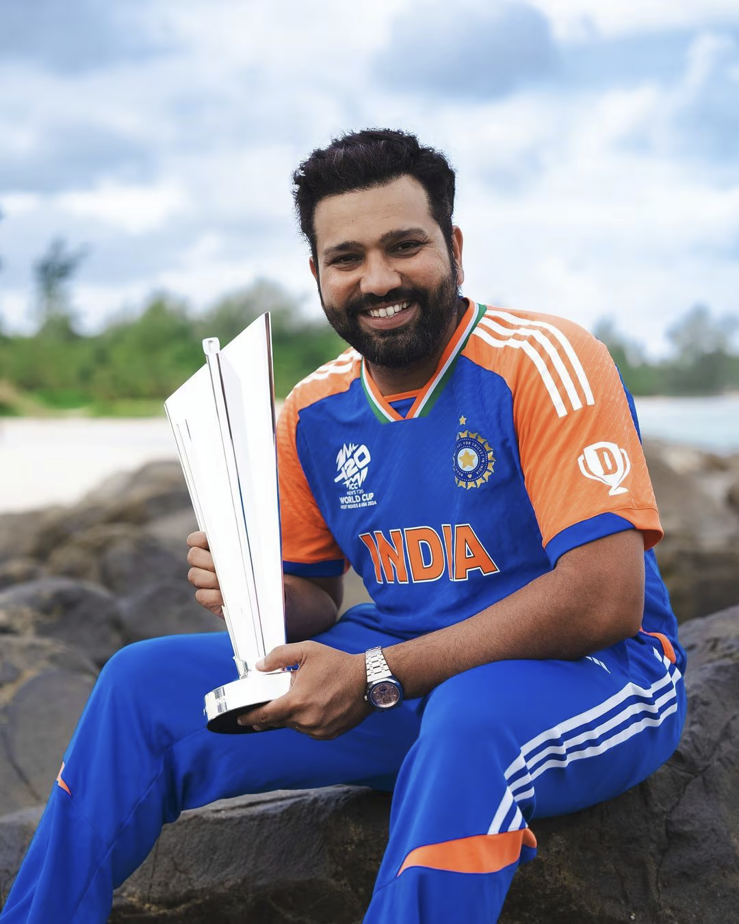 Rohit Sharma retired from T20Is after leading India to T20 World Cup 2024 win | Getty