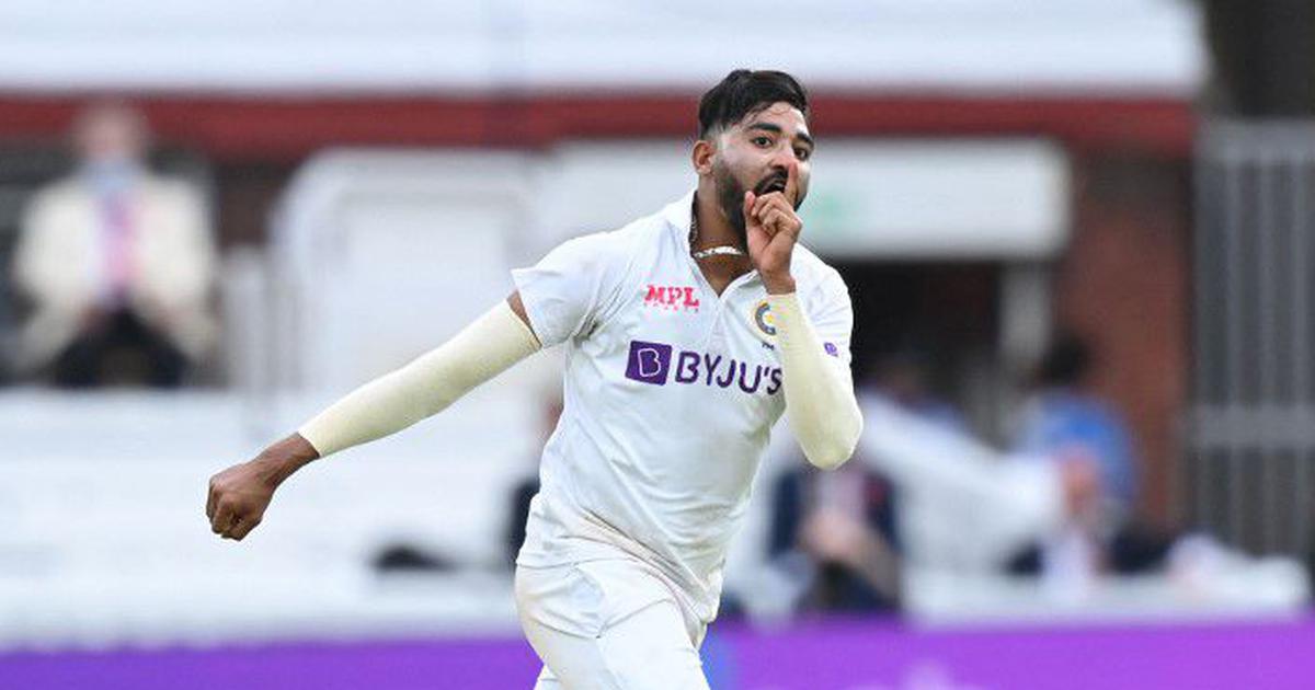 Mohammed Siraj had impressed in the Test series against England | Getty