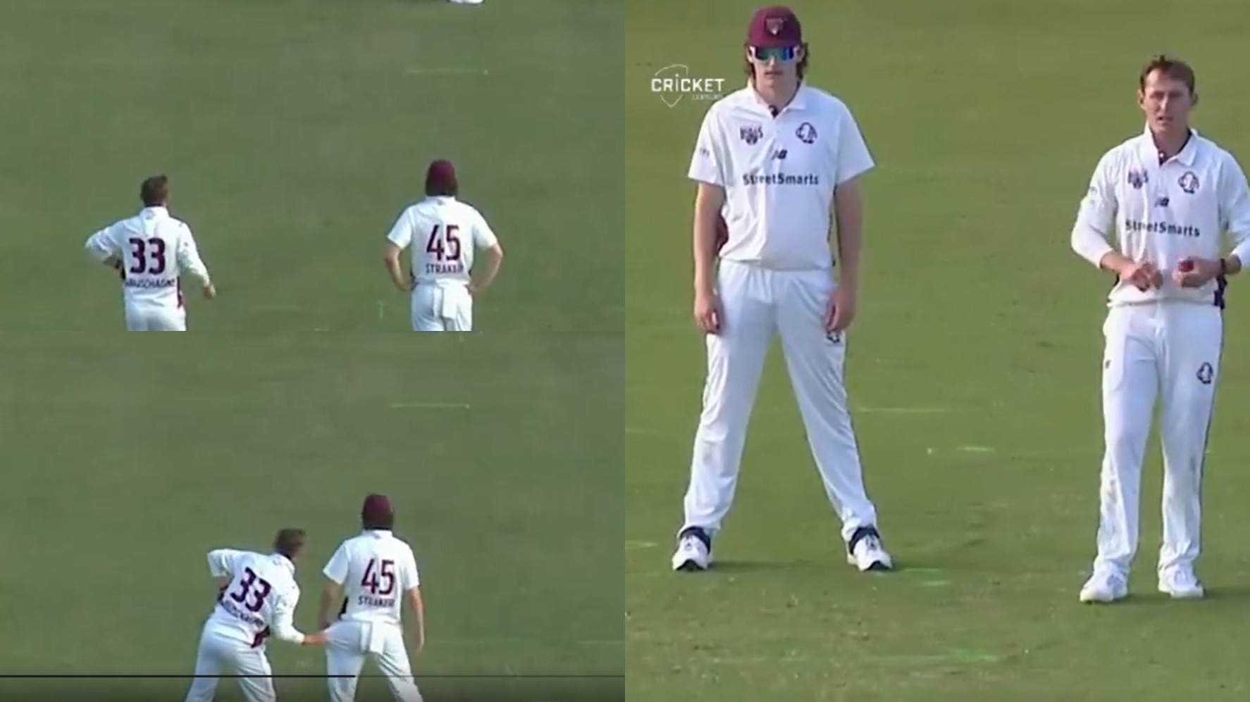 WATCH- Marnus Labuschagne’s ‘brain-fade’ fielding setup for Josh Inglis leaves everyone speechless