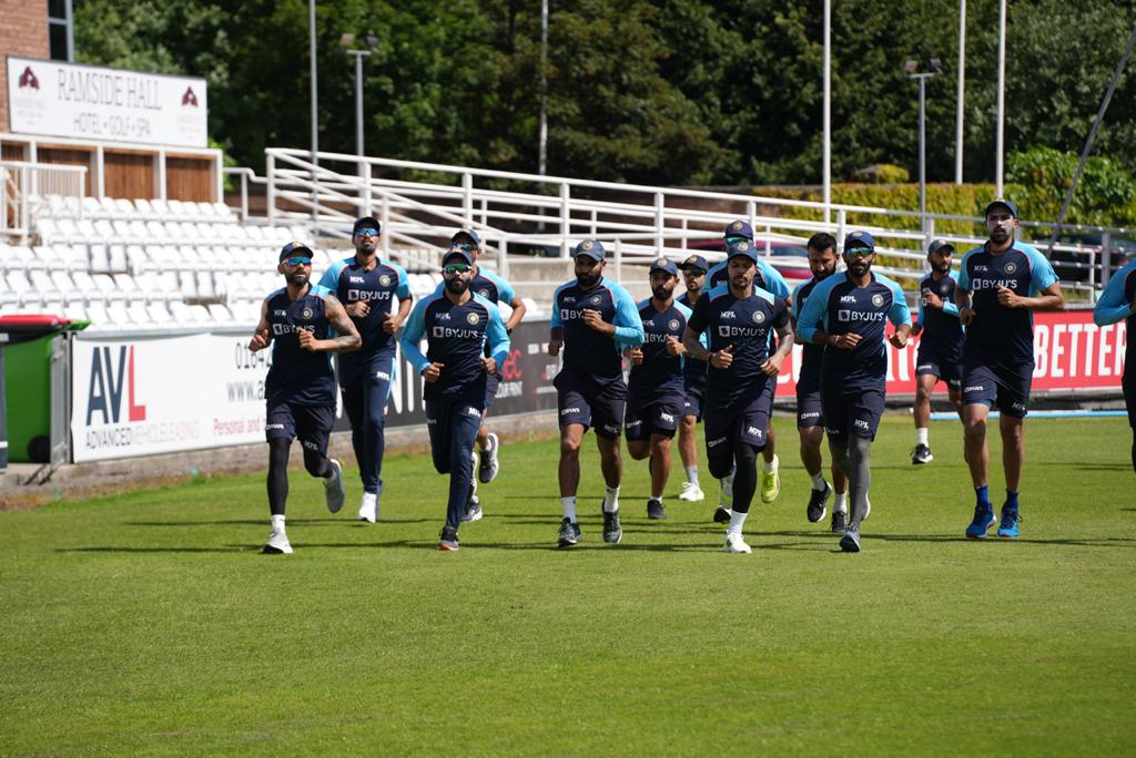 Team India training in England | Twitter