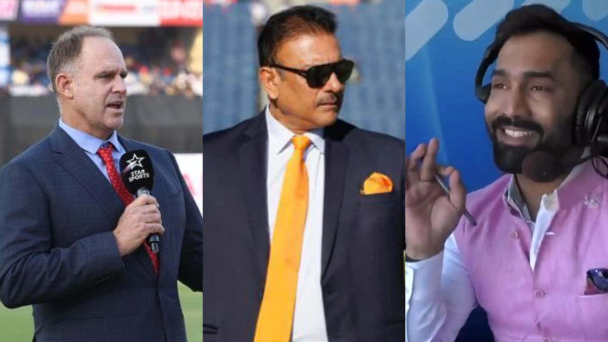 IND vs AUS 2023: ‘Still trying to figure it out’- Shastri to Hayden after Karthik says ‘3D players’ sensitive topic