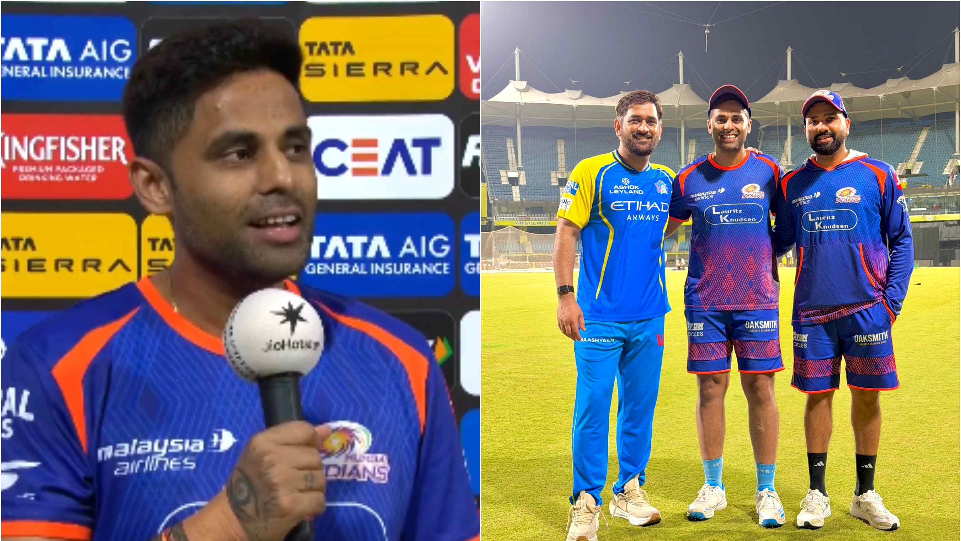 WATCH: “Dream come true,” Suryakumar opens up on his internet-breaking photo with fellow T20 WC winning captains Dhoni, Rohit