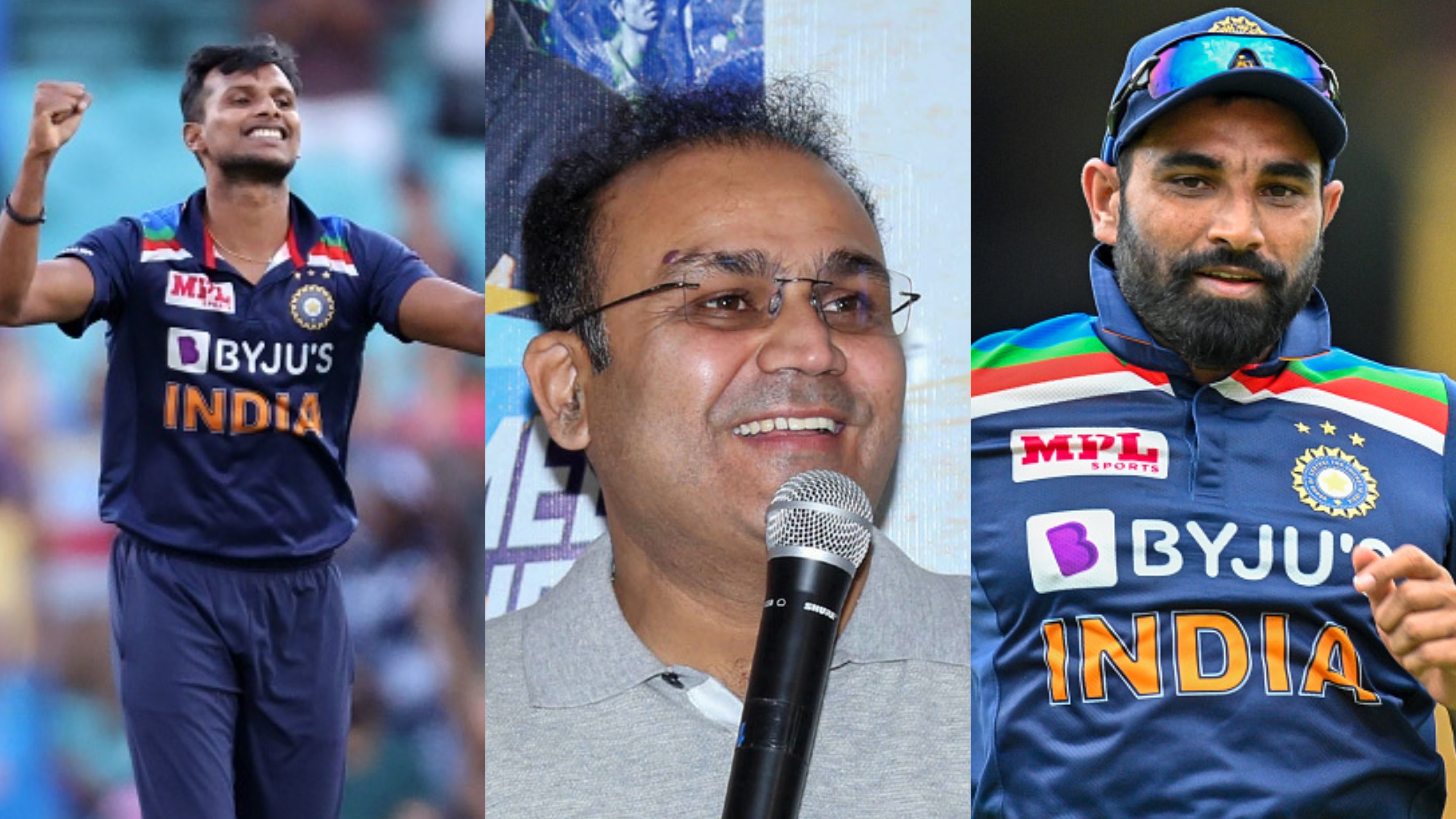 Sehwag picks Natarajan over Shami in India's pace trio for T20 World Cup 2021