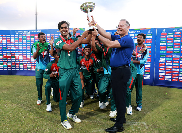 Bangladesh lifted its maiden U-19 World Cup title | Getty