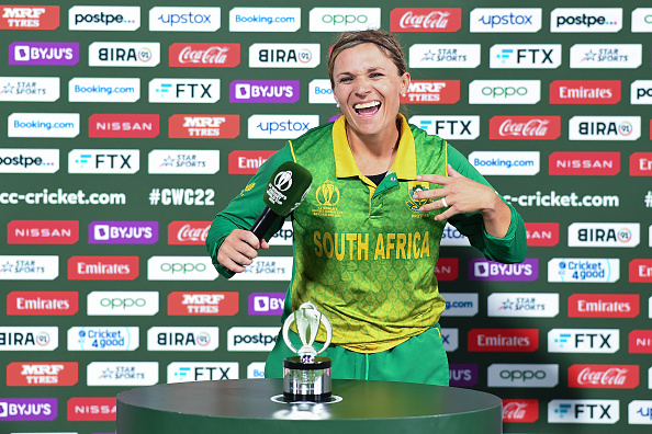 Mignon du Preez was named Player of the Match | Getty