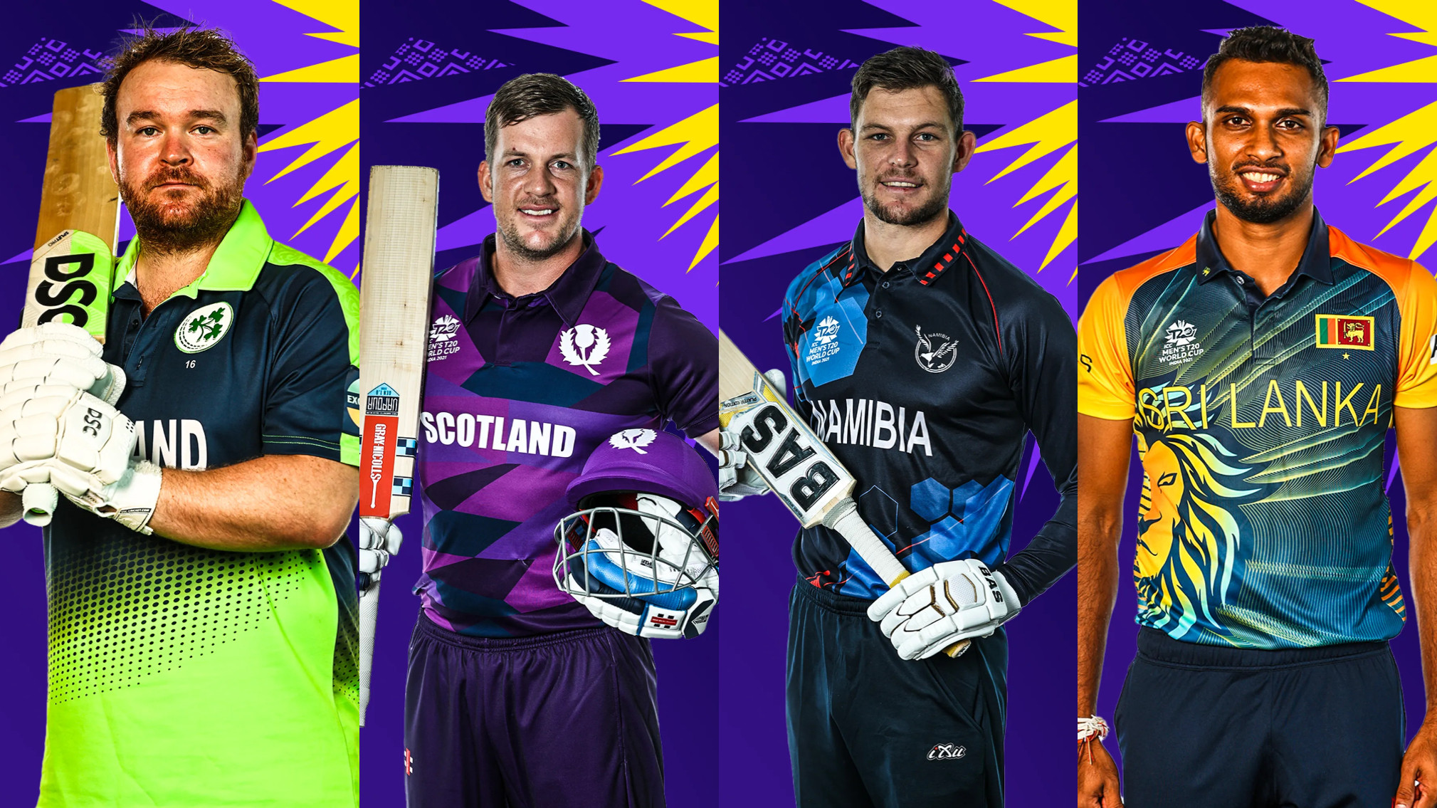 T20 World Cup 2021: PICS- Sri Lanka, Scotland, Ireland and Namibia jerseys for the ICC event