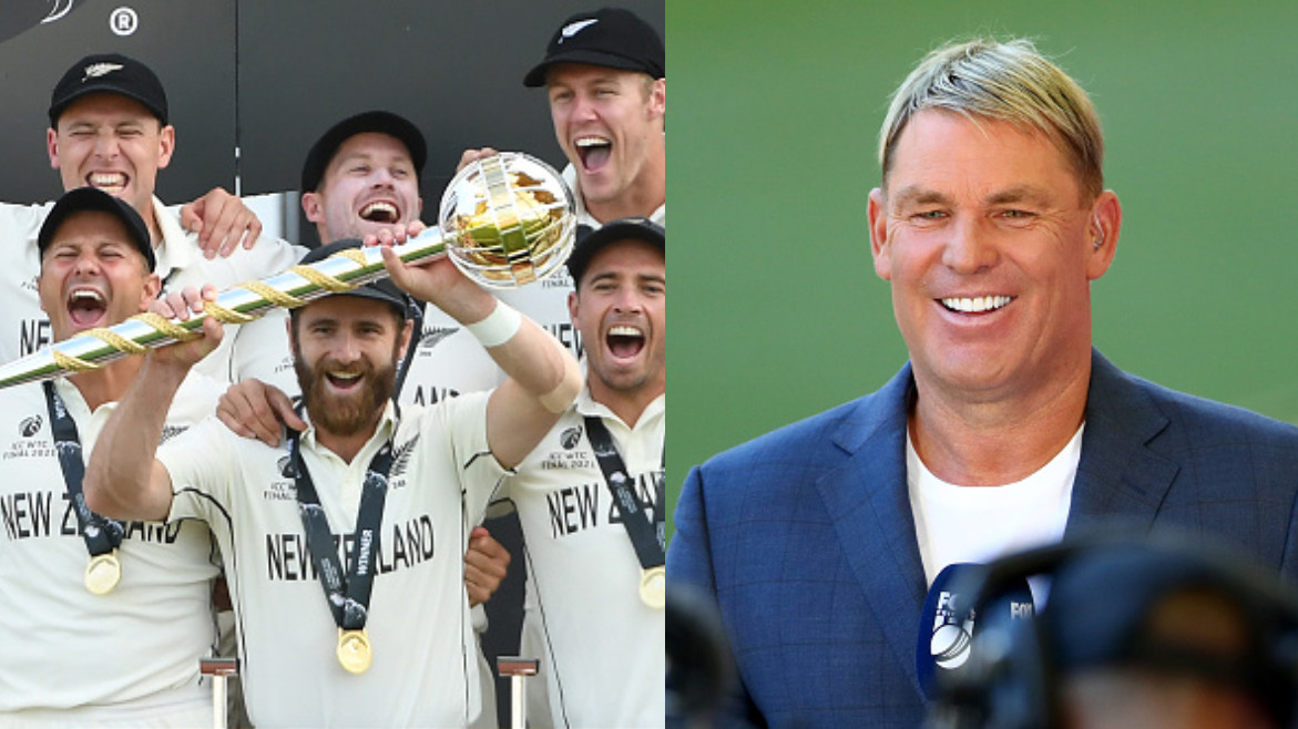 Shane Warne congratulates New Zealand on victory in WTC 2021 Final; applauds terrific pitch