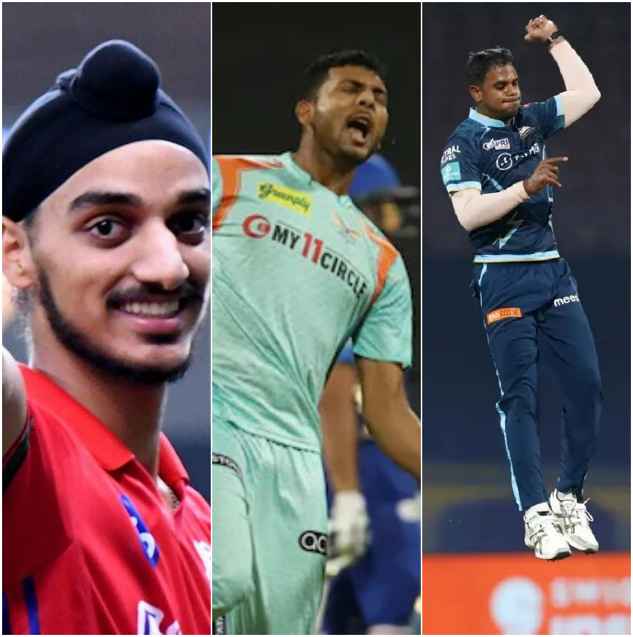 Arshdeep Singh, Mohsin Khan and Yash Dayal | BCCI-IPL