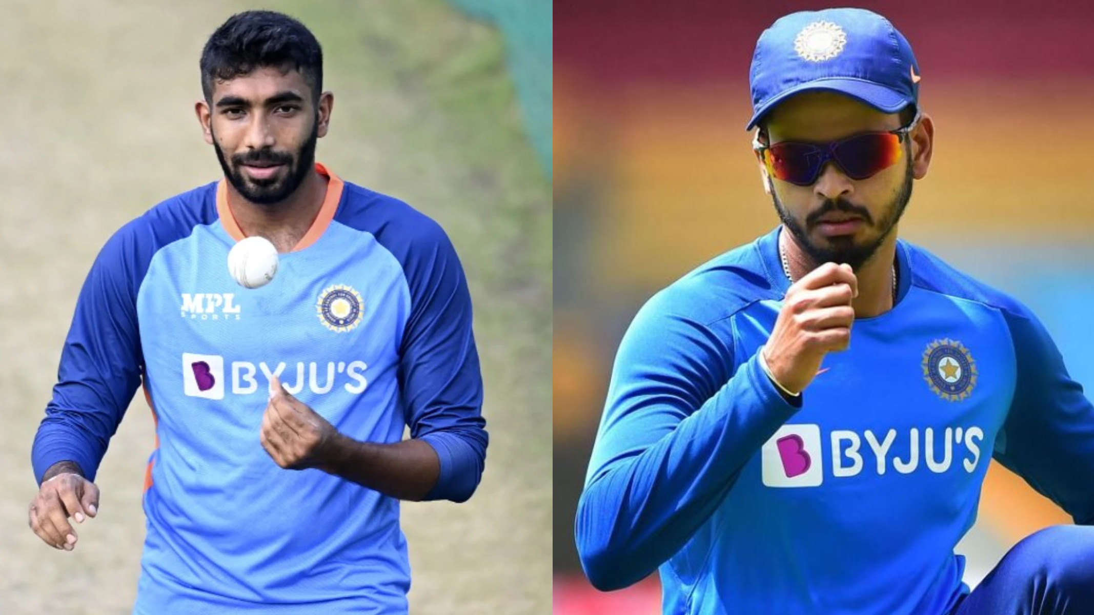 BCCI gives update on the injury issues of Jasprit Bumrah and Shreyas Iyer