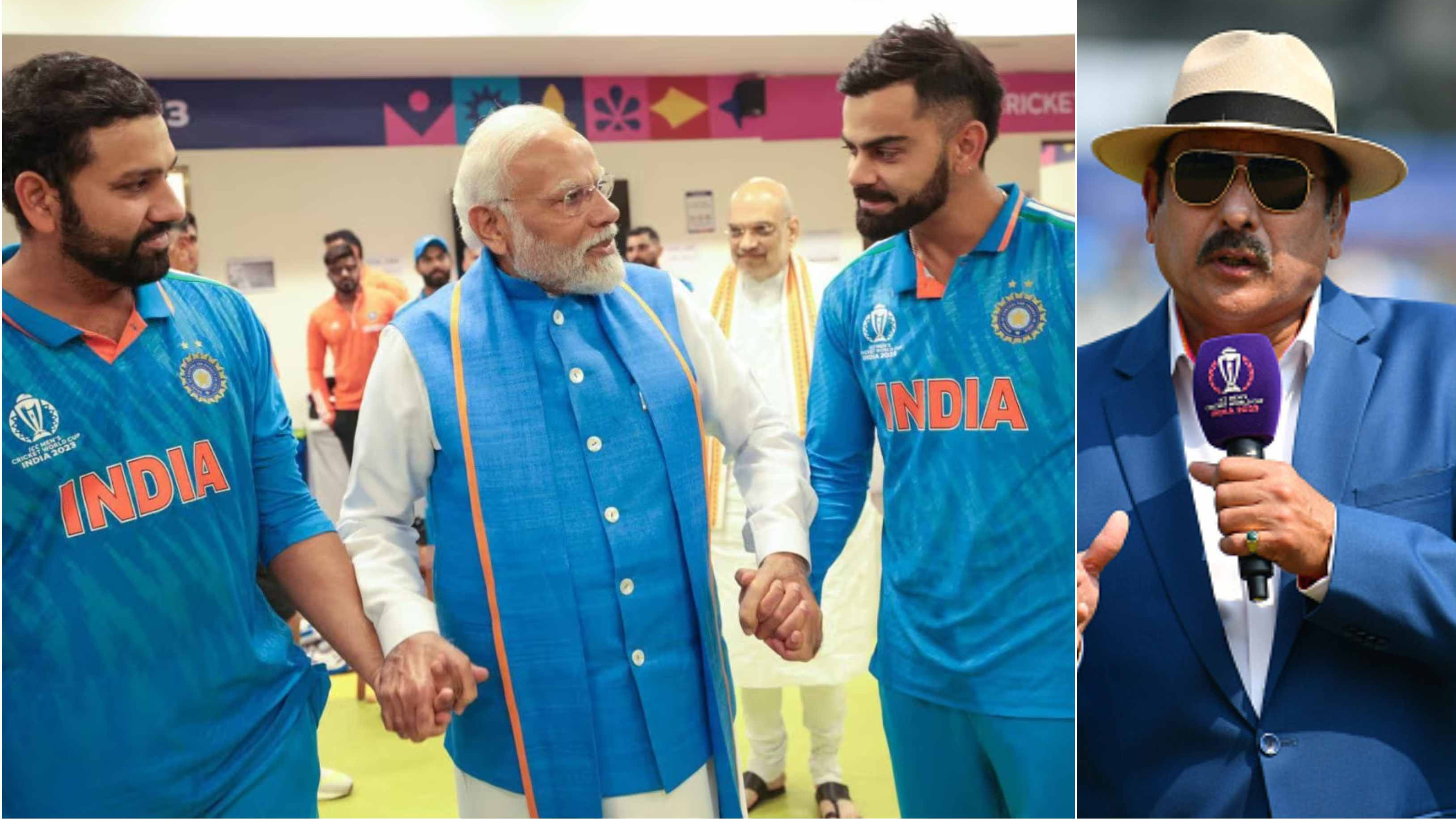 “It can lift the spirits of players”: Ravi Shastri on PM Modi visiting Indian dressing room after World Cup final loss