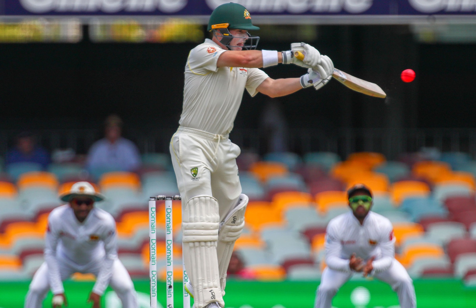 Marcus Harris scored 40 in Australia's series-opening Test win over Sri Lanka in Brisbane