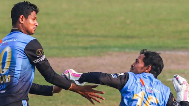 Mushfiqur Rahim fined 25% for misbehaving with teammate Nasum Ahmed
