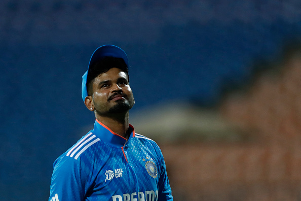 Shreyas Iyer played two matches in Asia Cup 2023 and batted once | Getty