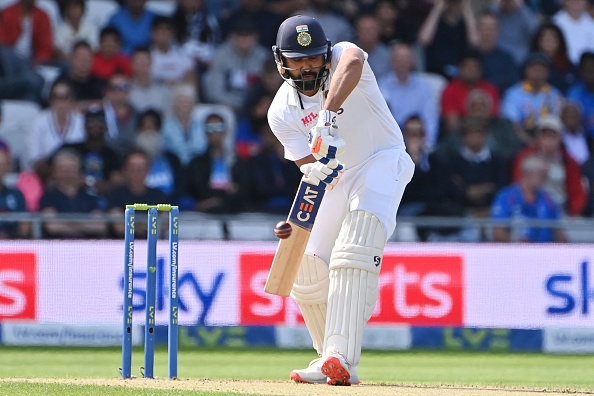 Rohit Sharma scored 19 runs in India's 78 all-out in 1st innings at Leeds | Getty