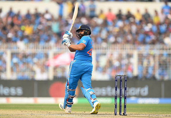 Rohit has so far amassed 442 runs in CWC 2023 | Getty