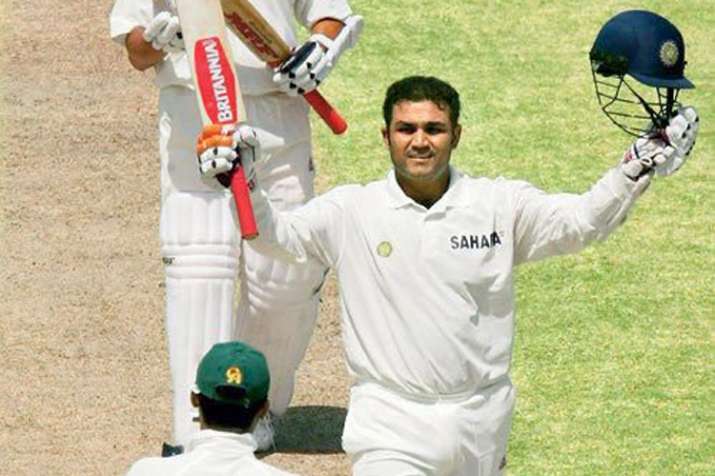 Virender Sehwag is India's first Test triple centurion | Getty 