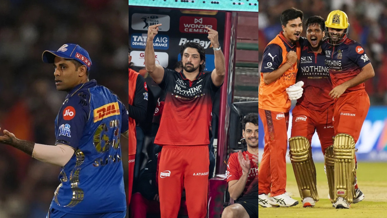 IPL 2026: WATCH- Tim David's double middle fingers gesture from RCB dugout goes viral after narrow win over MI