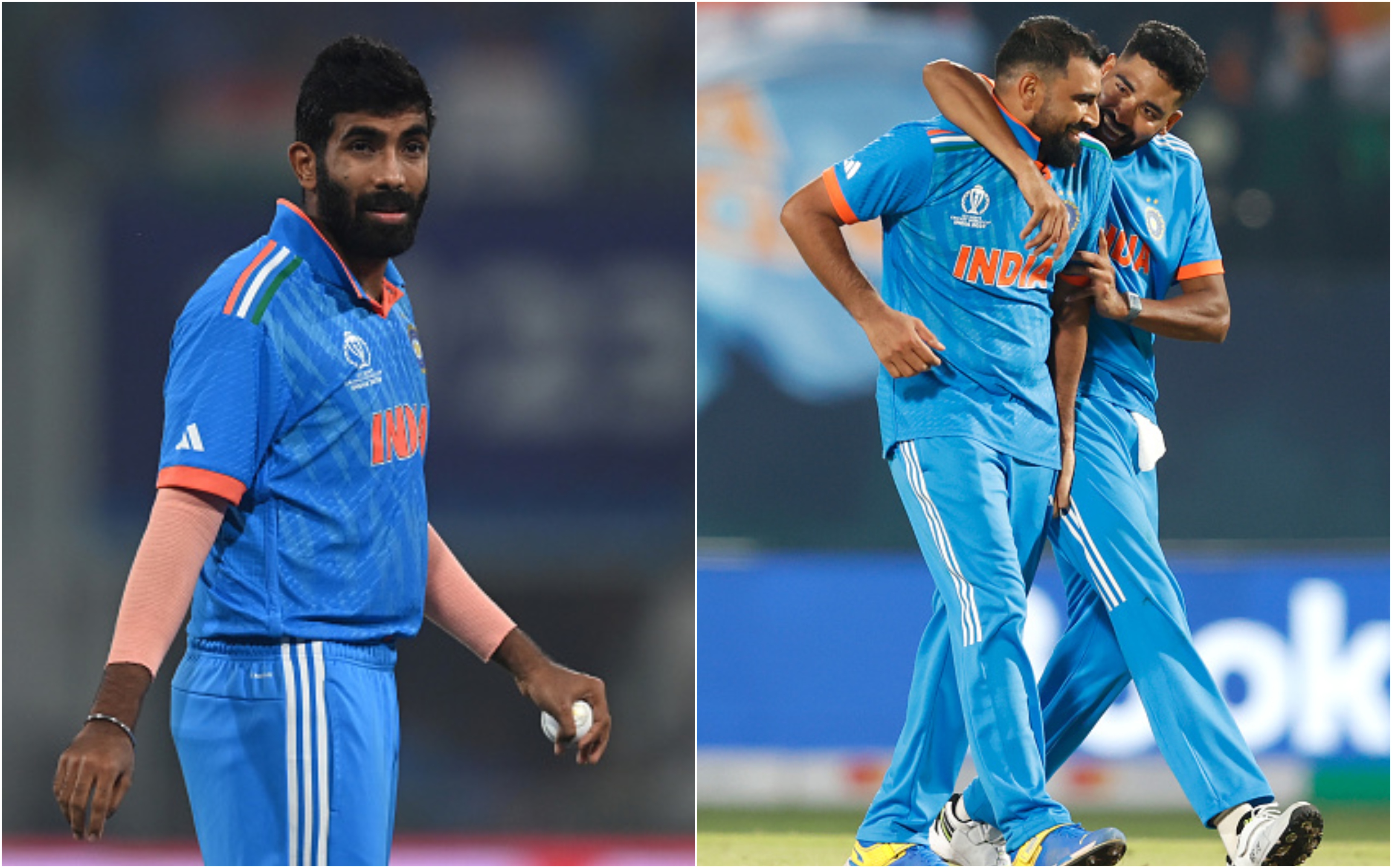 Bumrah, Shami and Siraj bowled exceptionally well in the World Cup | Getty