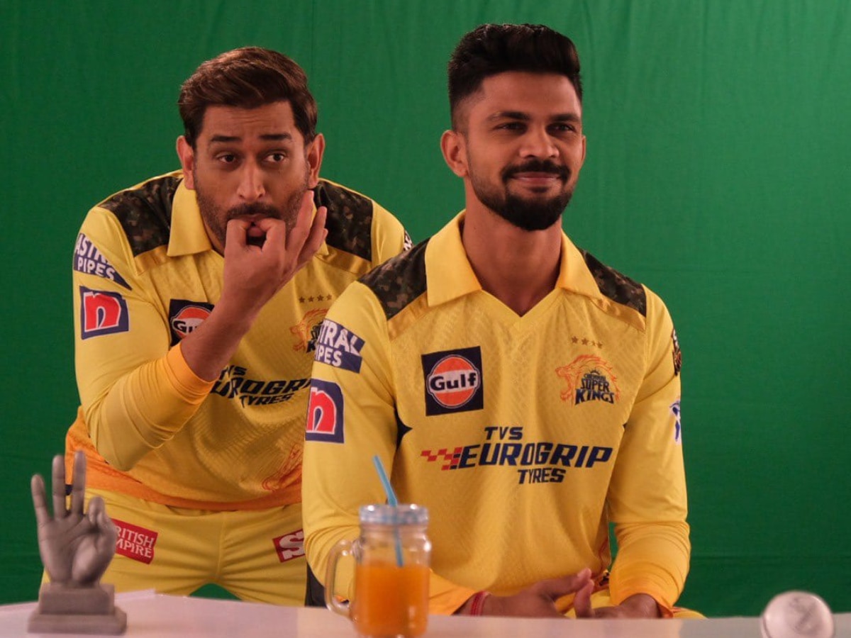 MS Dhoni and Ruturaj Gaikwad | CSK X