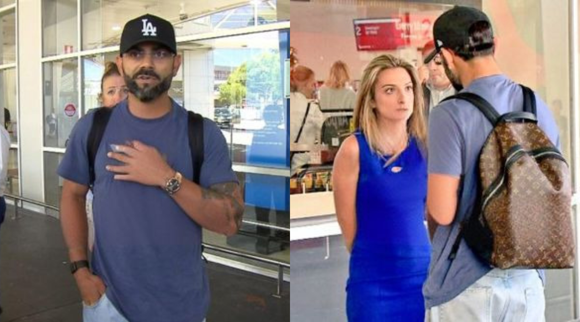 Virat Kohli confronted 7 News journalist over filiming his family | 7 News Melbourne X