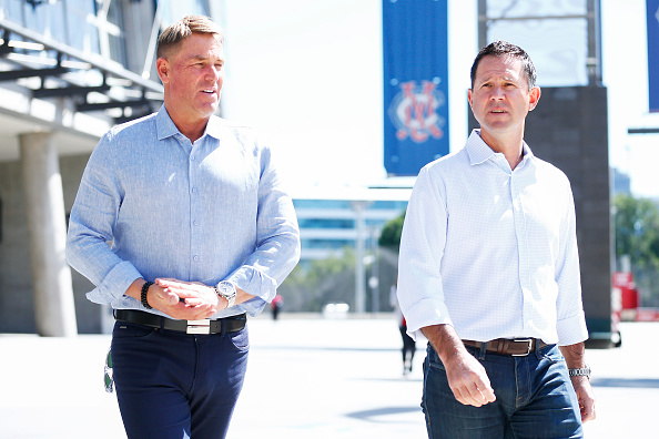 Shane Warne and Ricky Ponting will captain the two sides | Getty