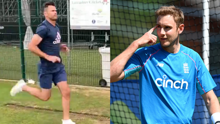 ENG v IND 2021: WATCH - Anderson gets a new hairdo ahead of Test series; Broad reacts