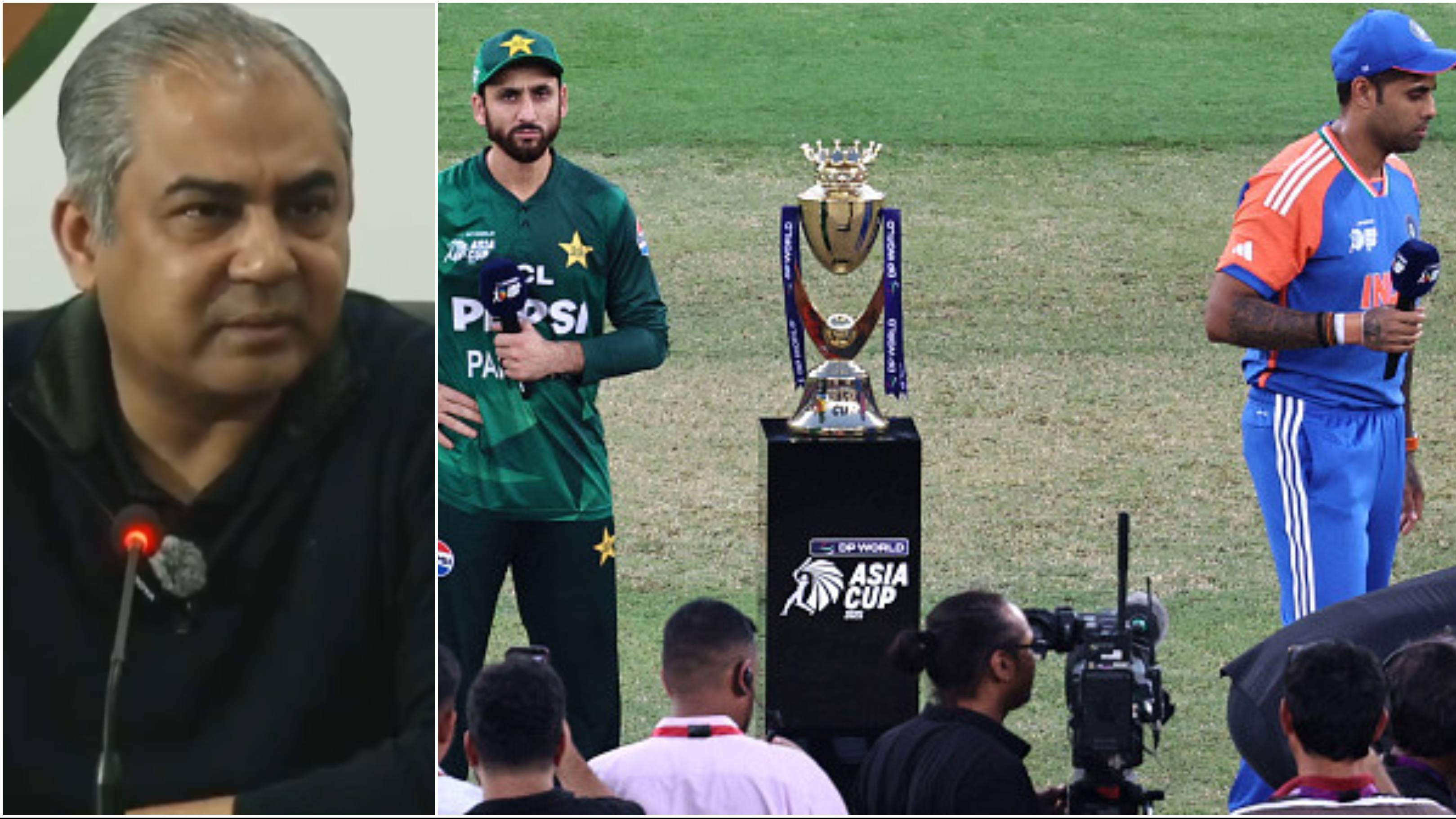 WATCH: “We have no desire to do so either,” PCB chief Mohsin Naqvi on Team India’s no-handshake policy with Pakistan