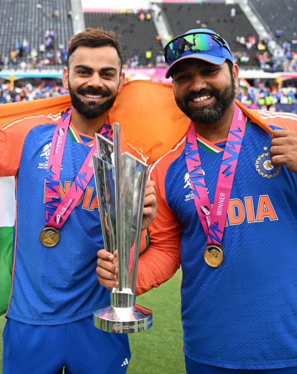 Rohit Sharma and Virat Kohli | Getty