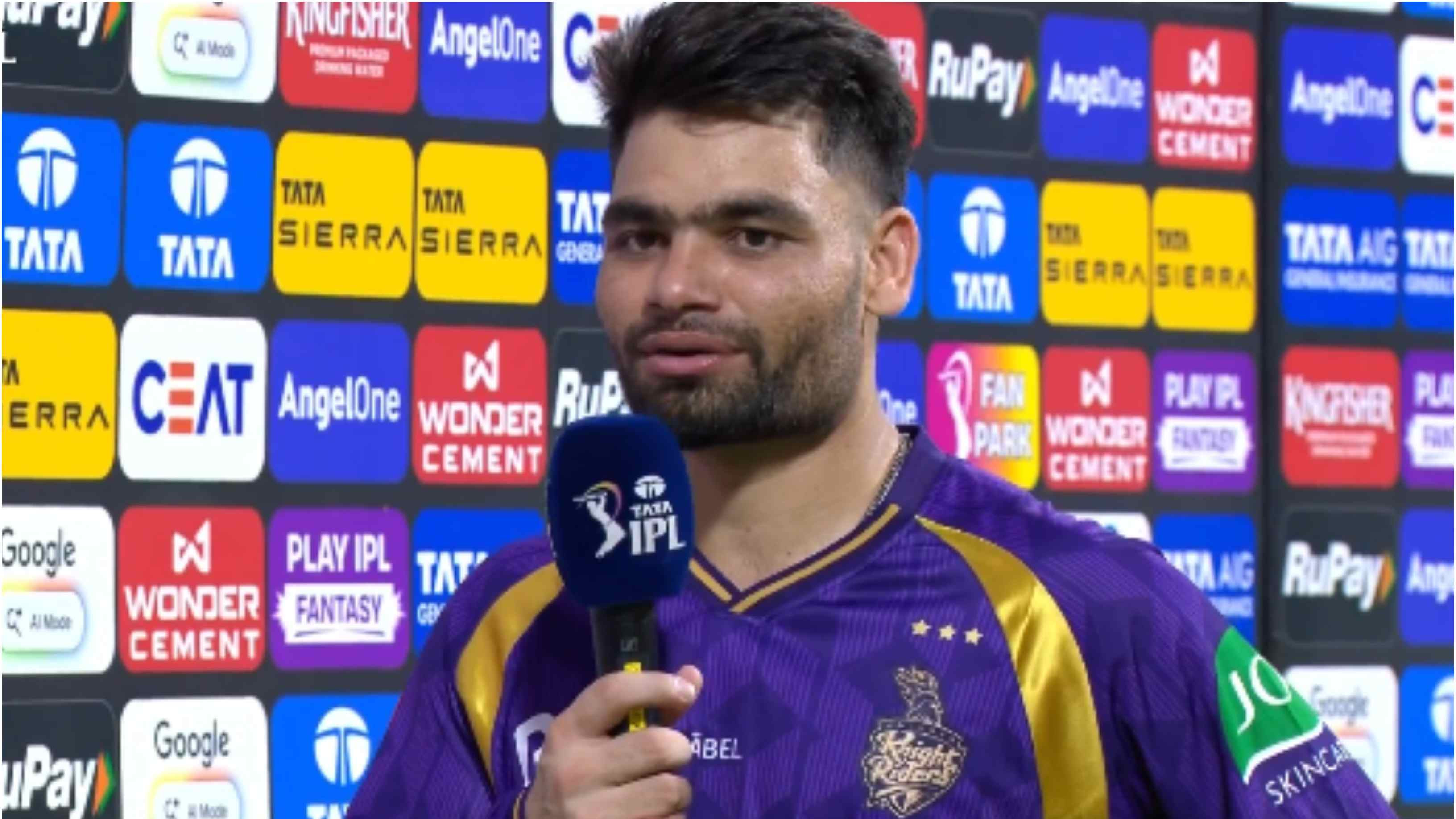 IPL 2026: WATCH – “I just enjoy fielding a lot,” says Rinku Singh after powering KKR to Super Over win against LSG
