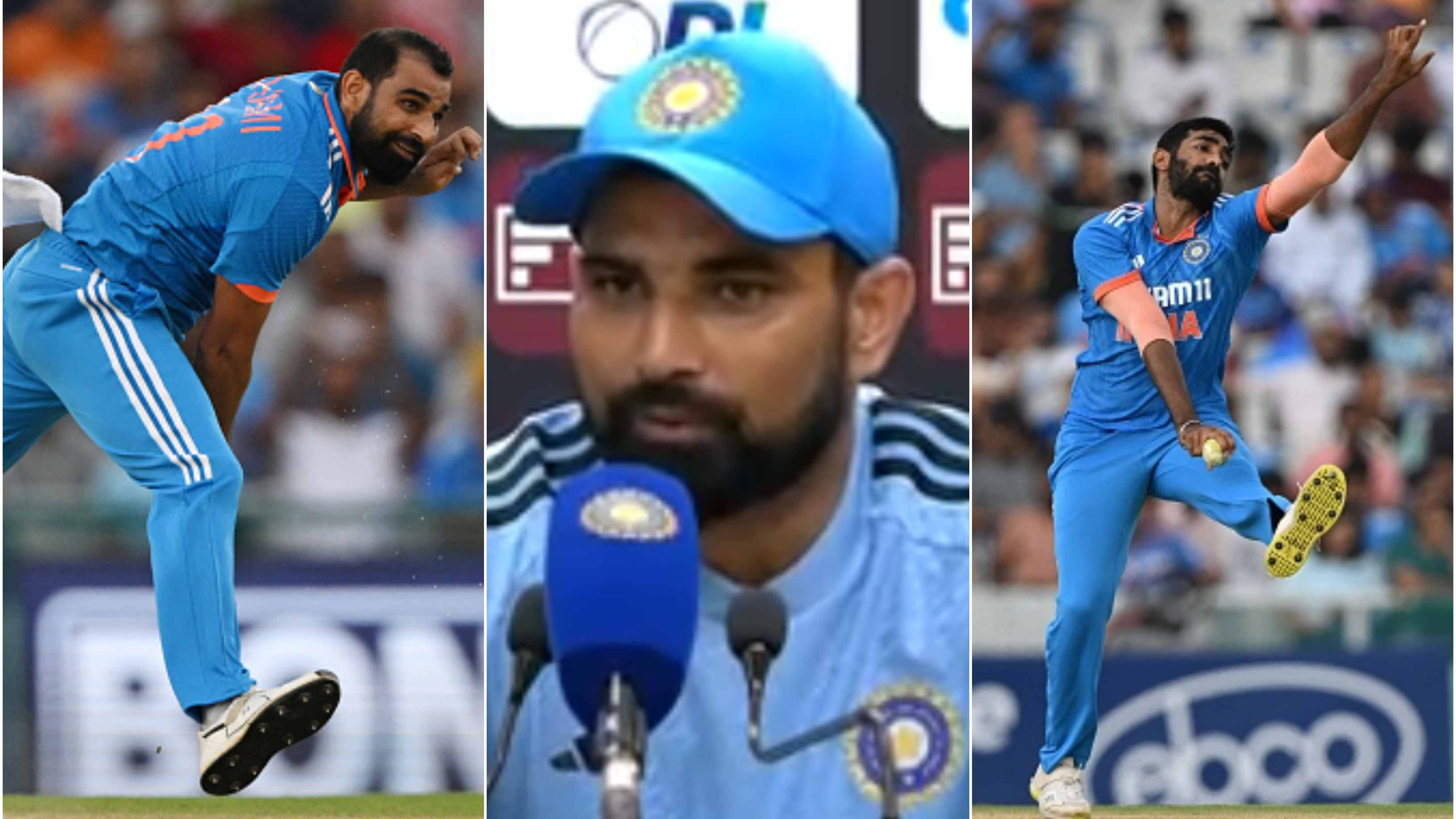 IND v AUS 2023: “I was getting wickets, Bumrah was not leaking runs,” says Shami after taking 5-fer in first ODI