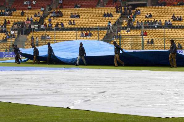 Rain abandoned the Punjab versus Tamil Nadu quarterfinal | Twitter