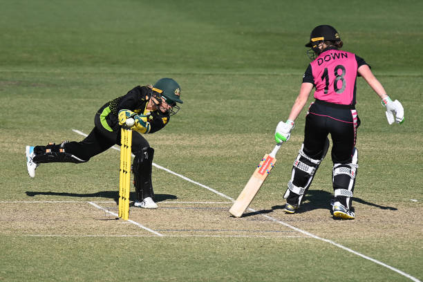 Alyssa Healy now holds the record of most dismissals as wicket keeper in T20I cricket (Photo - Getty Images) 