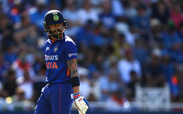 Virat Kohli's struggle with the bat continuous | Getty Images 