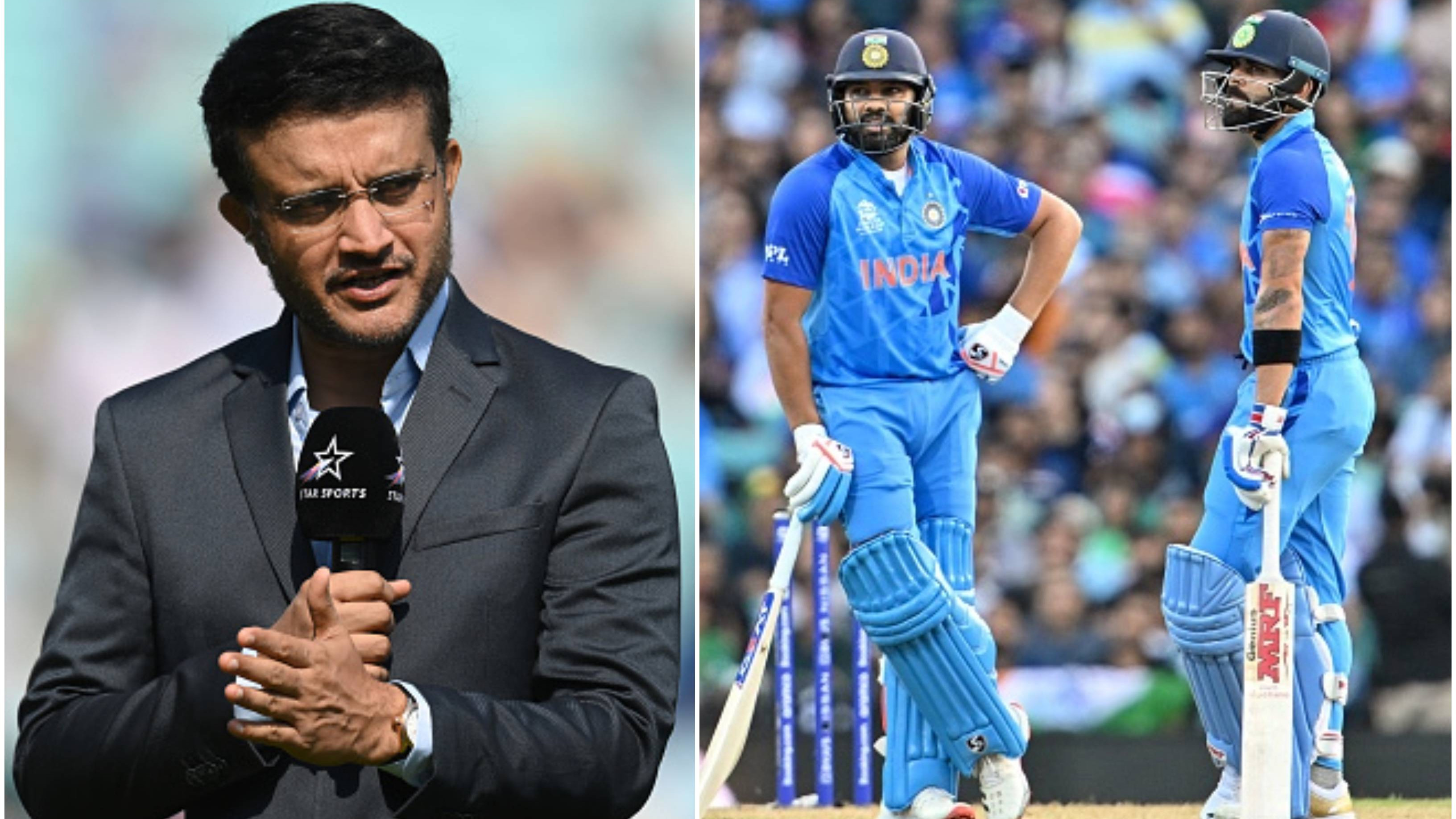“Both have place in T20 cricket,” Sourav Ganguly questions Kohli and Rohit’s snub from West Indies T20I series