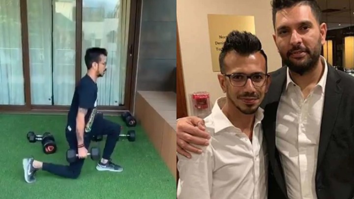 Yuzvendra Chahal responds to Yuvraj Singh's 'chuhey' comment on his workout video