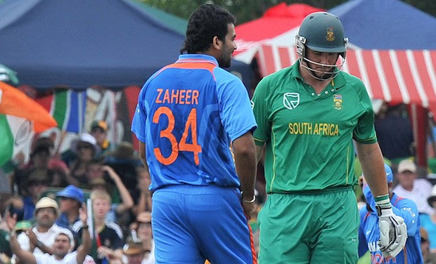 Zaheer Khan dismissed Graeme Smith 14 times in 27 encounters in international cricket