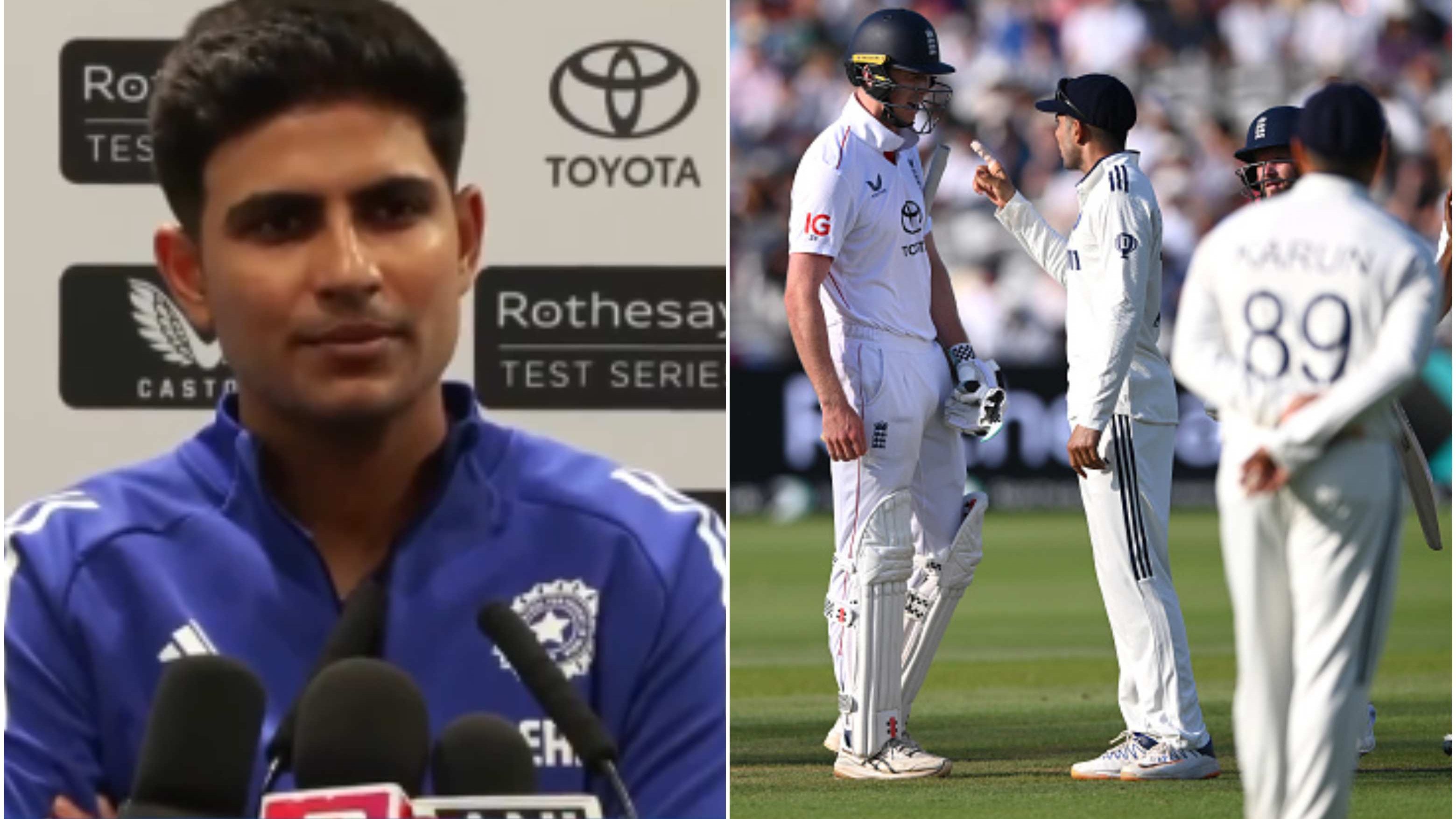 ENG v IND 2025: “5 minutes can't define 5 days,” Shubman Gill dismisses claims that sledging backfired for India at Lord's