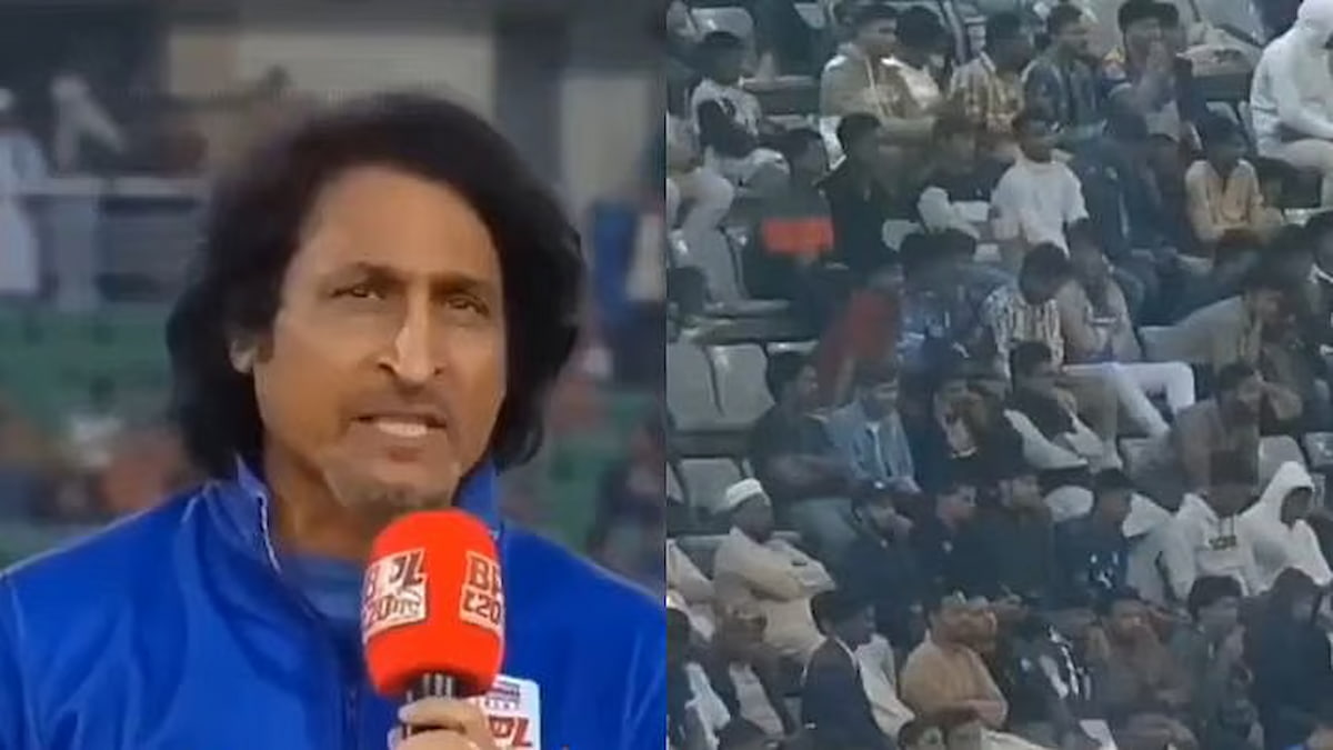 Ramiz Raja received no enthusiasm from the crowd in BPL to his request | X