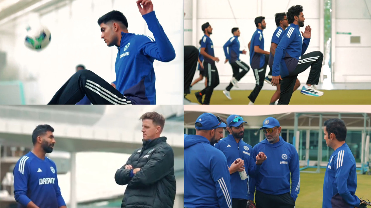ENG v IND 2025: WATCH- Indian team’s first training session ahead of England Test series