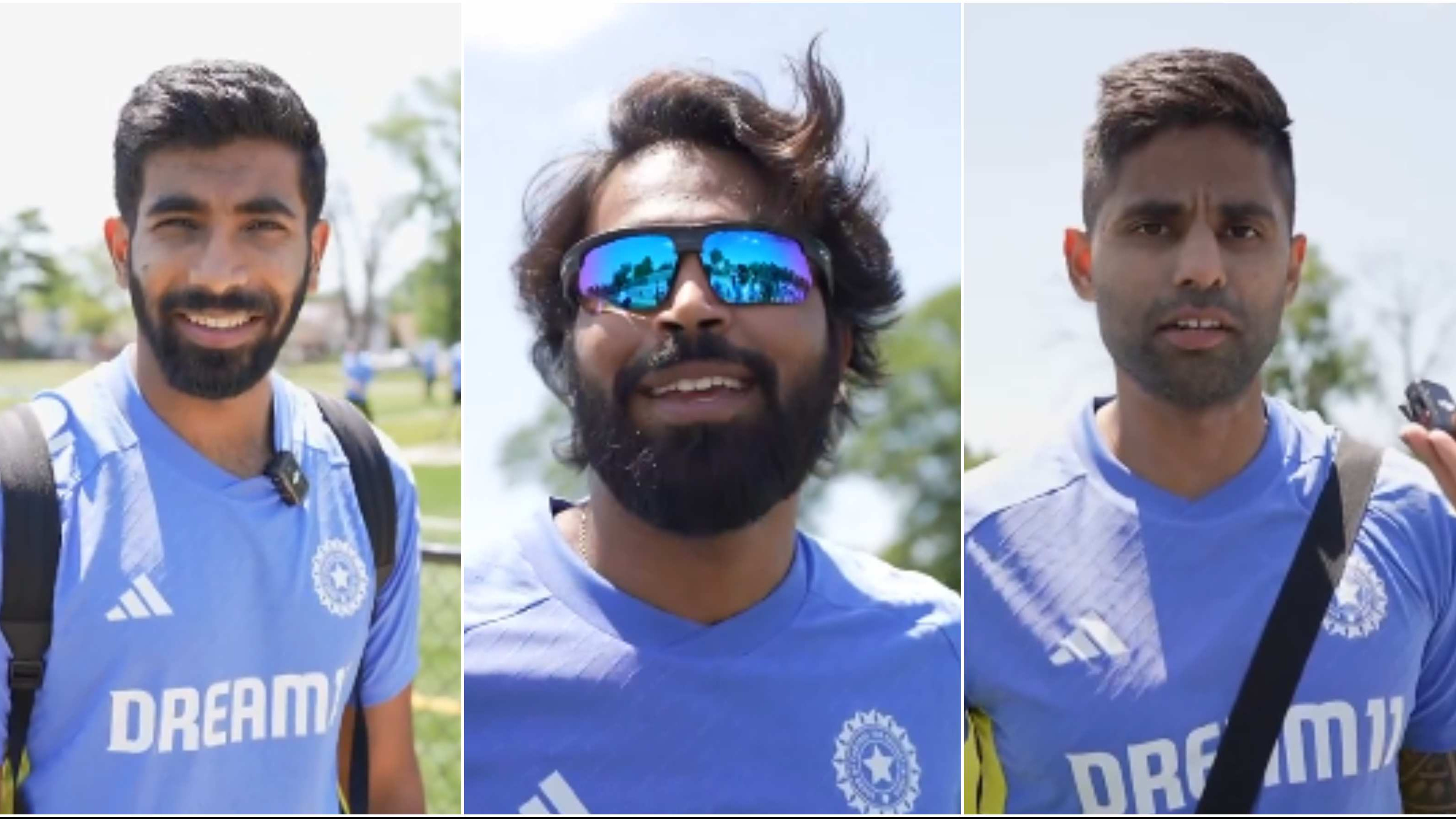 T20 World Cup 2024: WATCH – Team India train for first time in New York; Bumrah, Hardik, Surya share their experience